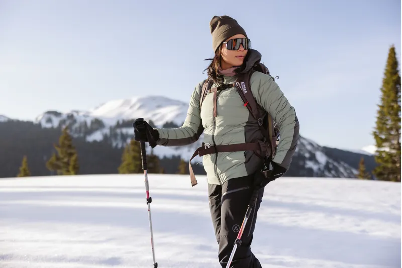 Artilect Womens Divide Fusion Stretch Hoodie Sea Spray-9